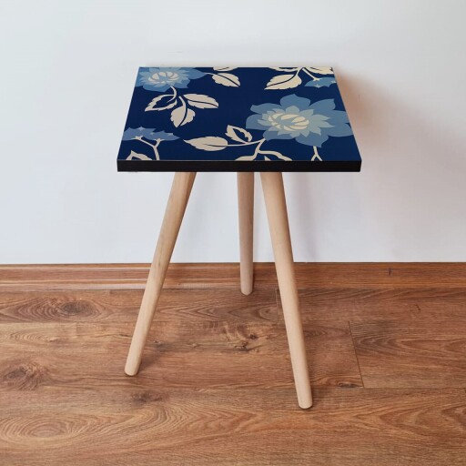 Masuta, Hanah Home, Shp60, Nurcă / Albastru marin / Albastru