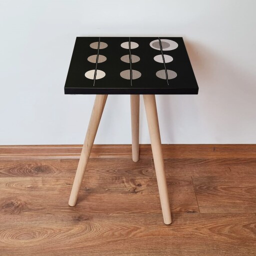 Masuta, Hanah Home, Shp66, Negru / Bej / Alb