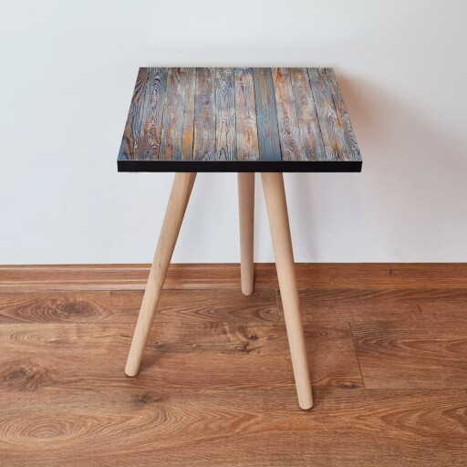 Masuta, Hanah Home, Shp69, Albastru / Gri / Portocaliu