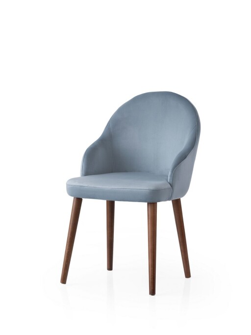 Set scaune 2 piese, Hanah Home, Coco, Albastru