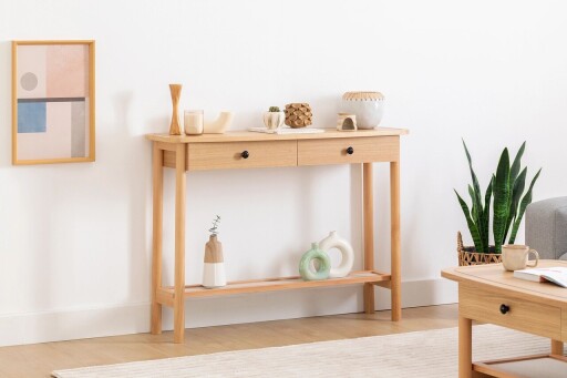 Dulap, Hanah Home, Daisy, Natural/Lemn