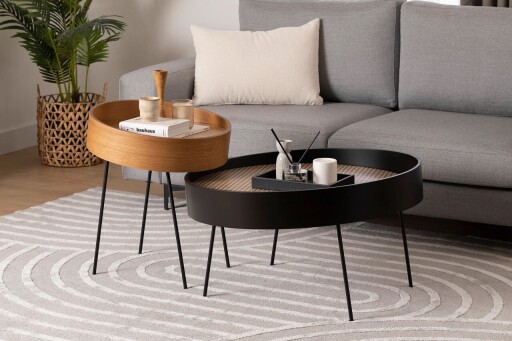 Masuta, Hanah Home, Ilo, Natural/Lemn