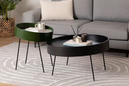 Masuta de cafea, Hanah Home, Ilo, Antracit