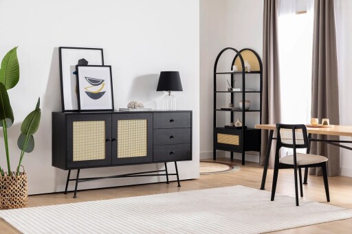 Consola, Hanah Home, Nala 160, Negru