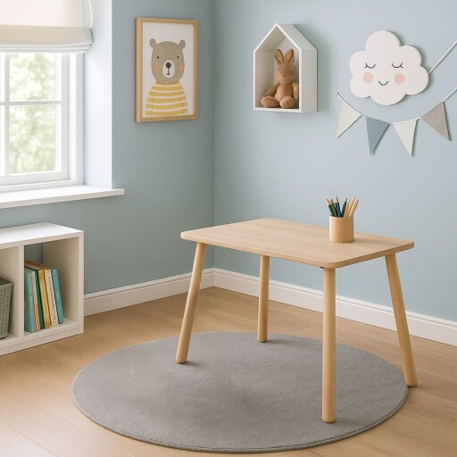 Masa pentru copii, Hanah Home, BLTYZ-AKTV051, Stejar