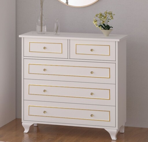 Dulap, Hanah Home, Rb-091, Alb mat