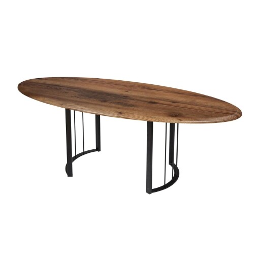 Masuta de cafea, Hanah Home, Tuval 070, Maro / Negru