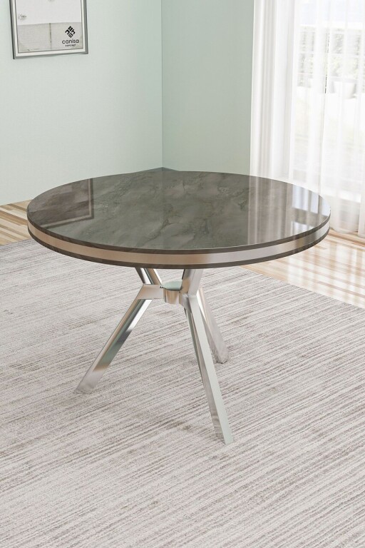 Masa, Hanah Home, Mos, Antracit / Crom