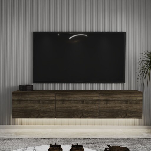 Comoda TV, Inarch, Neon, 160x35x32 cm, PAL, Maro