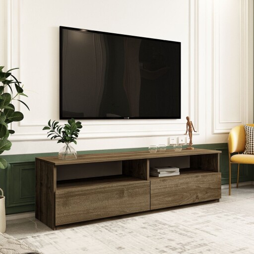 Comoda TV, Inarch, Centra, 144x49 cm, PAL, Maro