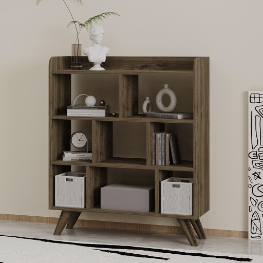 Corp biblioteca, Inarch, Florida, 90x105x30 cm, PAL, Maro