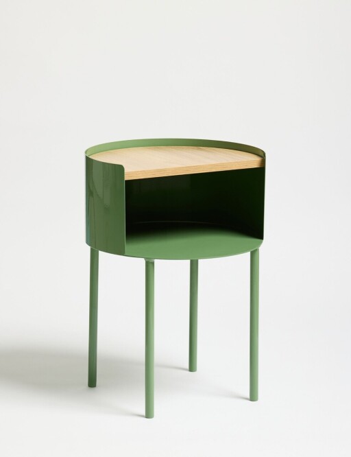 Masuta, Coatify, Espen, 40x56x40 cm, Cadru: 100% METAL (Grosime: 2 mm), Matcha