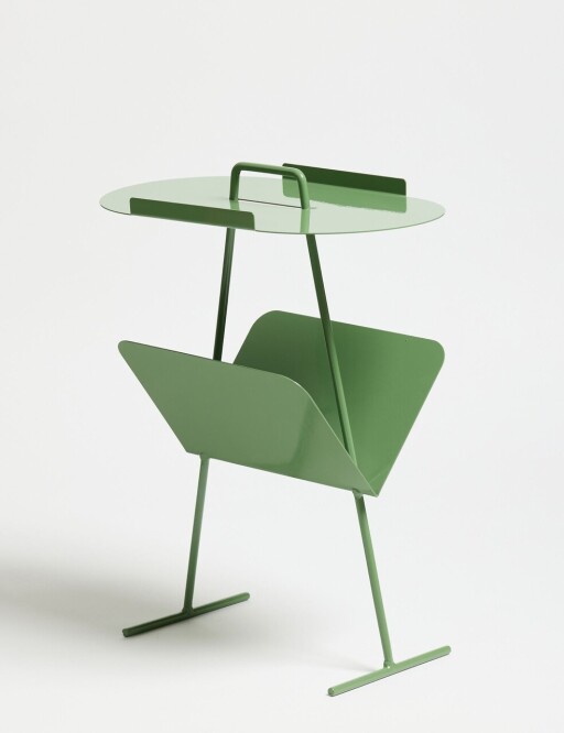 Masuta, Coatify, Goddy, 44x54x22 cm, Cadru: 100% METAL (Grosime: 2 mm), Matcha