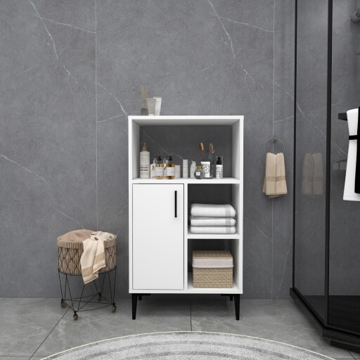 Dulap multifunctional, Arnetti, Sanimas, 60x108 cm, PAL, Alb