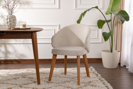 Set scaune 2 piese, Wayland, Bentley, Lemn, Stejar alb/închis