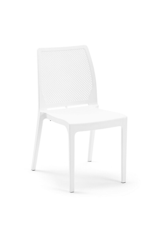 Scaun, Okko, Icon, 57x85x46 cm, Polipropilena, Alb