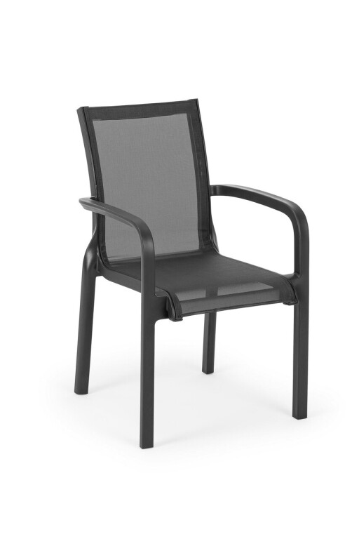 Scaun, Okko, Mesh, Polipropilena, Negru