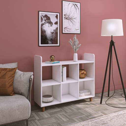 Consola, Estella, Saka 2, 115x86x36 cm, PAL, Alb