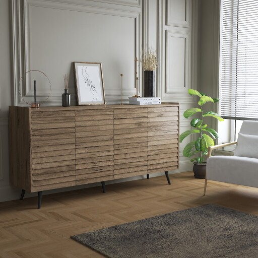 Consola, Cordelia, FRN-7017-1, 180x92x44 cm, PAL, Maro