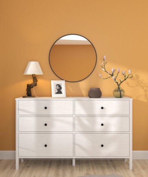 Dulap, Cordelia, FRN-20017, 154x93x40 cm, PAL, Maro/Alb