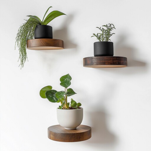 Raft de perete, Evila Originals, Raf283, Lemn masiv, Lemn