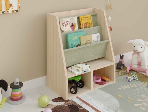 Corp biblioteca, Elegance, Coco, 64x90x28 cm, PAL, Maro