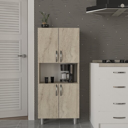 Dulap de baie, Arcadia, William, PAL, Travertin