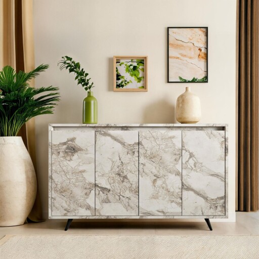 Consola, Arcadia, Shans, 140x86x40 cm, PAL, Marmura Ephesus