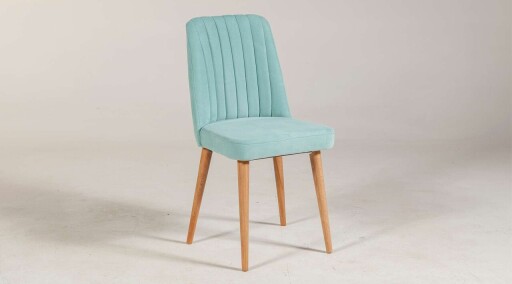 Scaun, Vella, Vina, 47x89x46 cm, PAL, Pin Atlantic / Verde Fistic