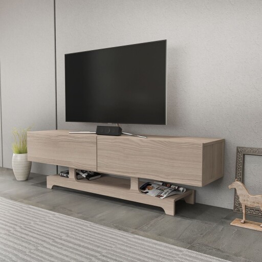 Comoda TV, Zena Home, Tera, 160x46 cm, PAL, Maro