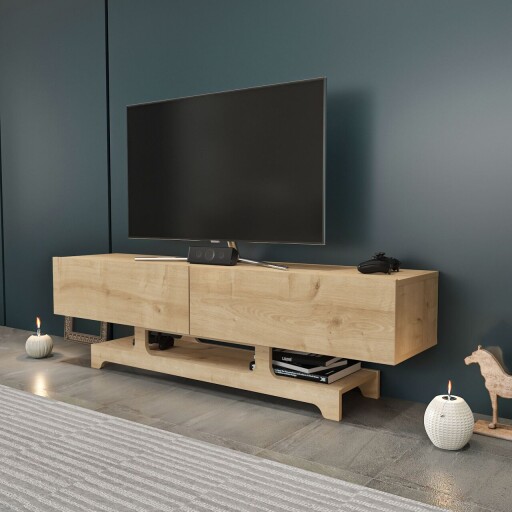 Comoda TV, Zena Home, Tera, 160x46 cm, PAL, Maro