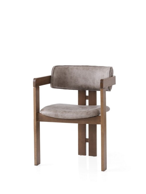 Scaun, Nmobb, Cozy, 57x76x44 cm, Lemn de fag, Bej