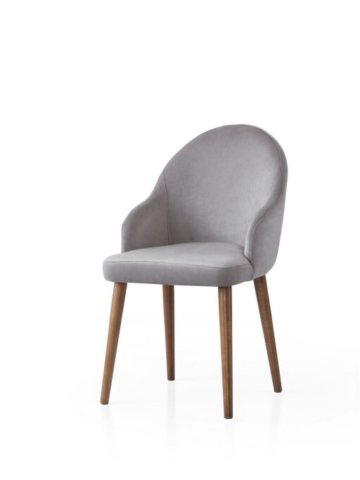 Set scaune 2 piese, Nmobb, Coco, Cadru: 100% FIER, Bej