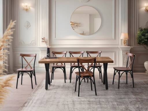 Masa, Nmobb, Gala, 180x79x80 cm, PAL, Maro