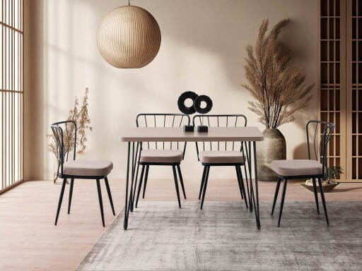 Masa, Nmobb, Lagos, 120x75x70 cm, PAL, Mocha