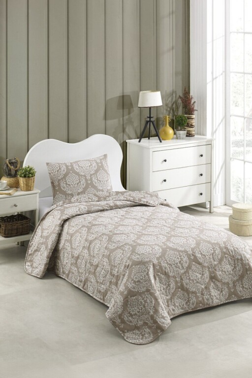 Cuvertura Single 155x200 cm, L&#039;essentiel Maison, Post, Maro