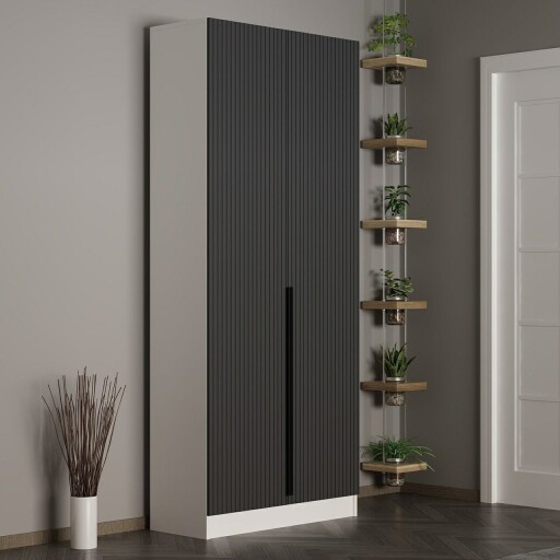 Cuier de perete, Hanah Home, Noah, Antracit