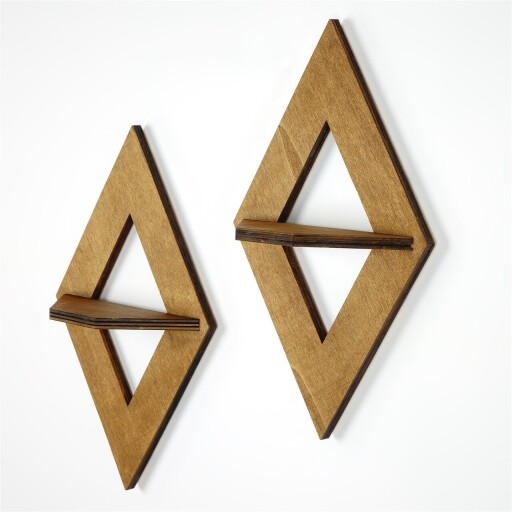 Raft de perete, Evila Originals, Raf260, Placaj, Maro