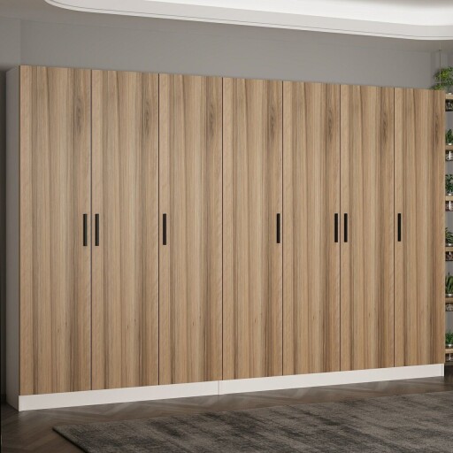 Cuier de perete, Minerva, Noah, 315x210x35 cm, PAL, Maro