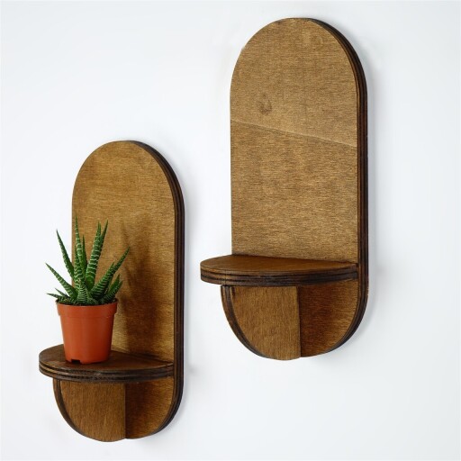 Raft de perete, Evila Originals, Raf262, Placaj, Maro