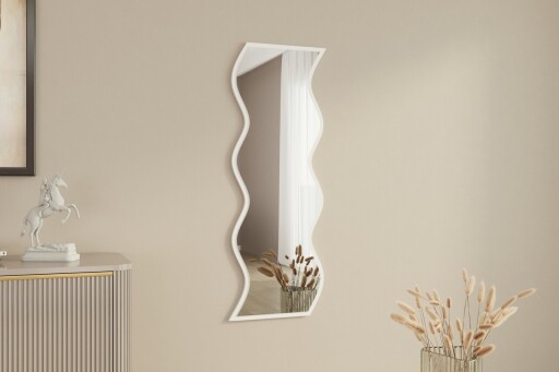 Oglinda decorativa, Hanah Home, Safi, Alb