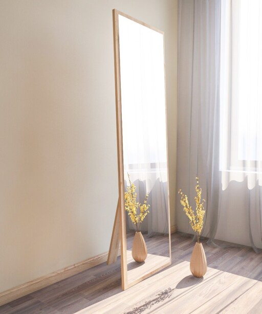 Oglinda decorativa, Hanah Home, Tessa, Natural