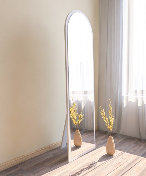 Oglinda decorativa, Hanah Home, Emma, Alb