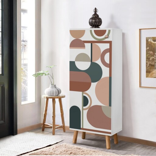 Pantofar, Vella, Vegas, 50x135x38 cm, PAL, Alb