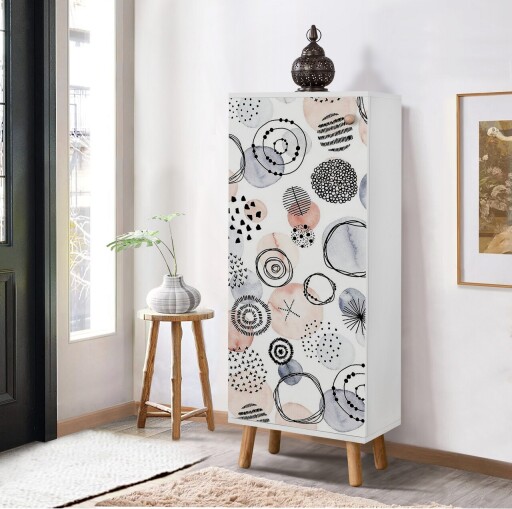 Pantofar, Vella, Vegas, 50x135x38 cm, PAL, Alb