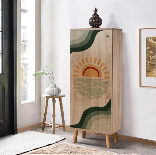 Pantofar, Vella, Vegas, 50x135x38 cm, PAL, Sonomo