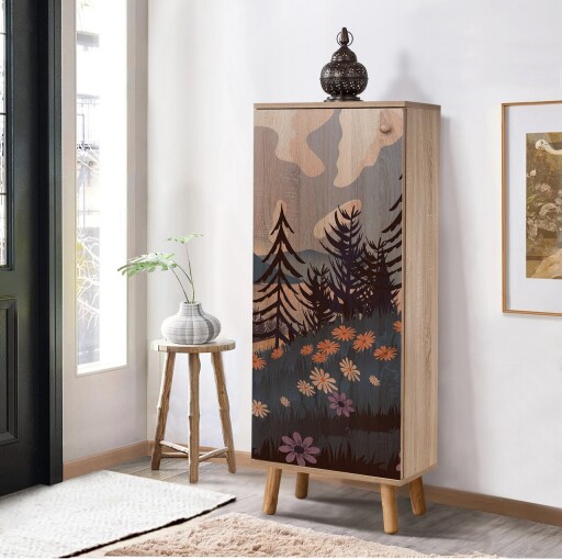 Pantofar, Vella, Vegas, 50x135x38 cm, PAL, Sonomo