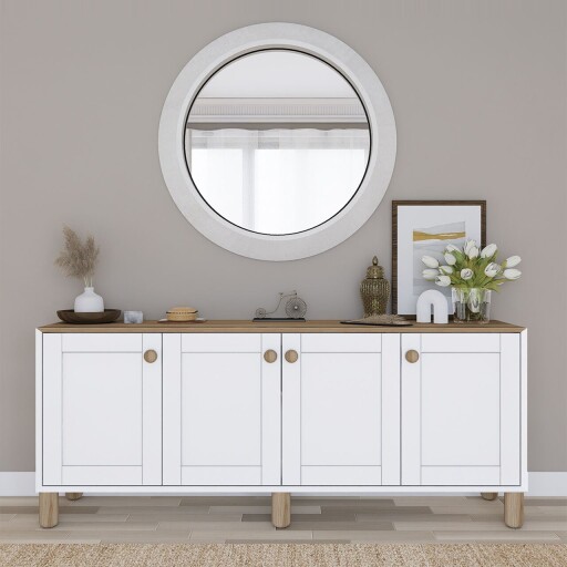 Consola, Miwood, Bohemian 1600-71, 180x80x37 cm, PAL, Nuc deschis