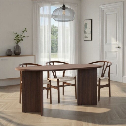 Masa, Nordure, Sablin, 180x75x89 cm, PAL, Maro