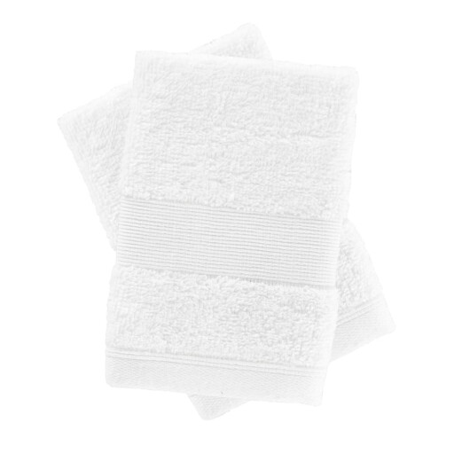 Prosoape albe 2 buc. din bumbac din frotir 30x30 cm Anti-Bacterial – Catherine Lansfield